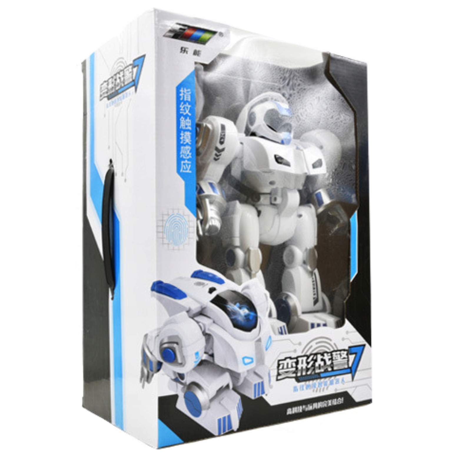 ROBOT INTERAKTYWNY ZDALNIE STEROWANY TAŃCZY TRANSFORMUJĄCY NA PILOT Głębokość produktu 16 cm