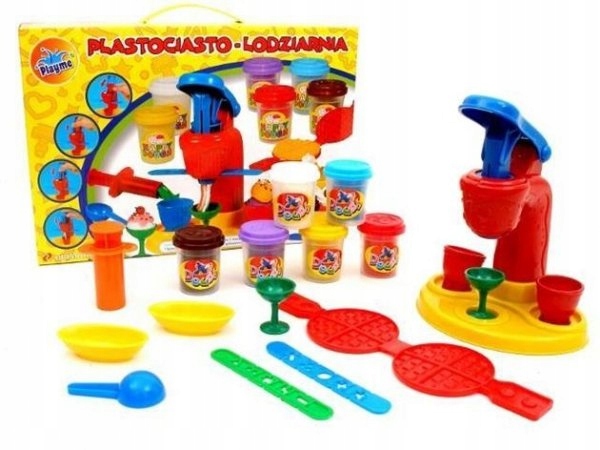 

Plastociasto Lodziarnia Playme Ciastolina Brimarex
