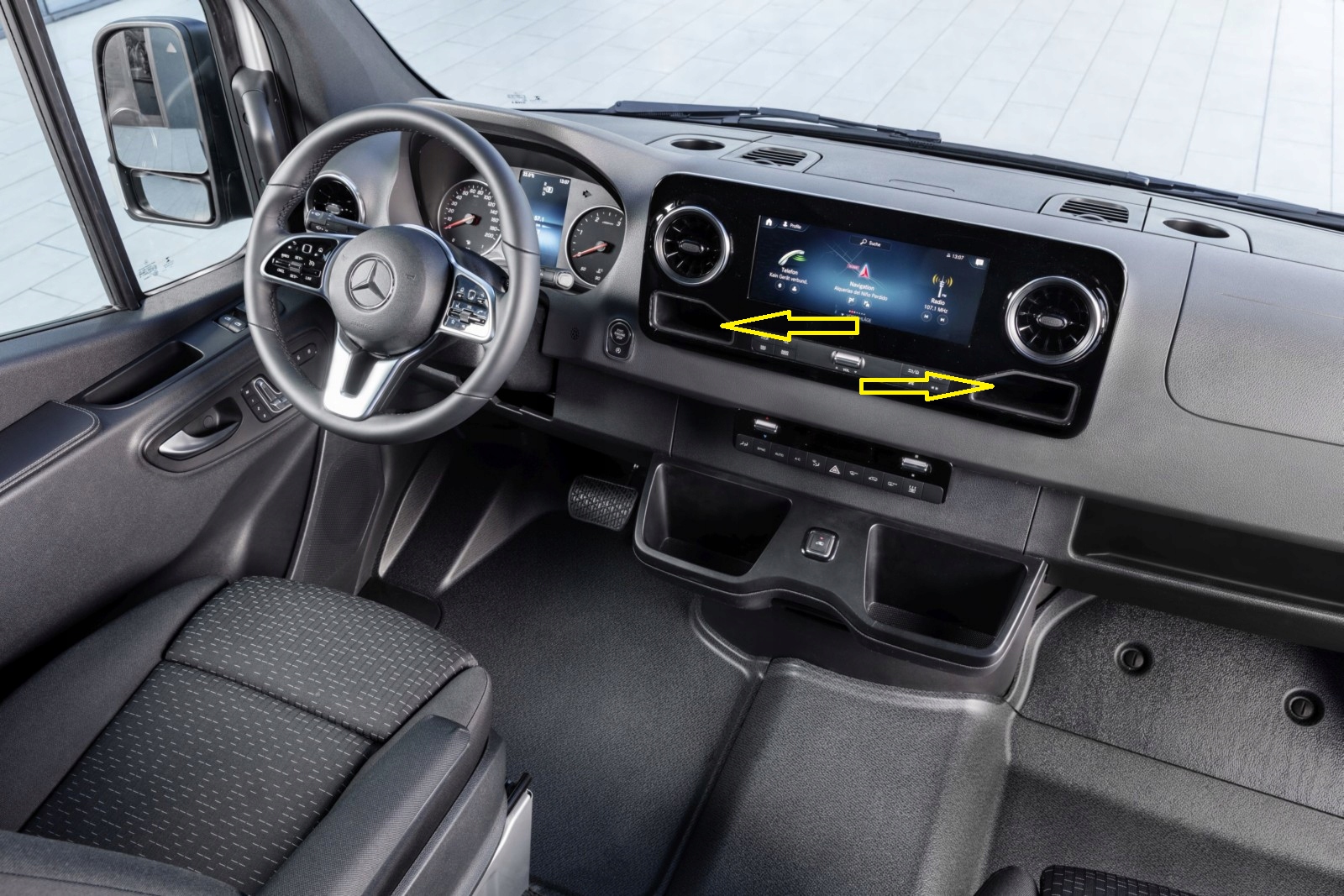 CUPHOLDER MERCEDES SPRINTER III UCHWYT KUBEK TELEFON STOJAK CUP HOLDER W910 Producent części 3D