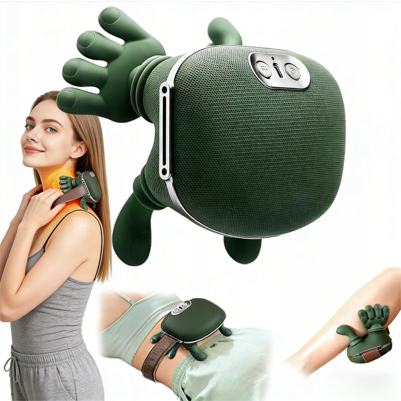 Podgrzewany masażer elektryczny masaż głęboki