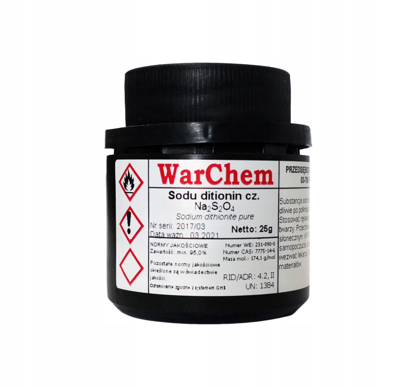 

Ditionin Sodu 25g Warchem [54952]
