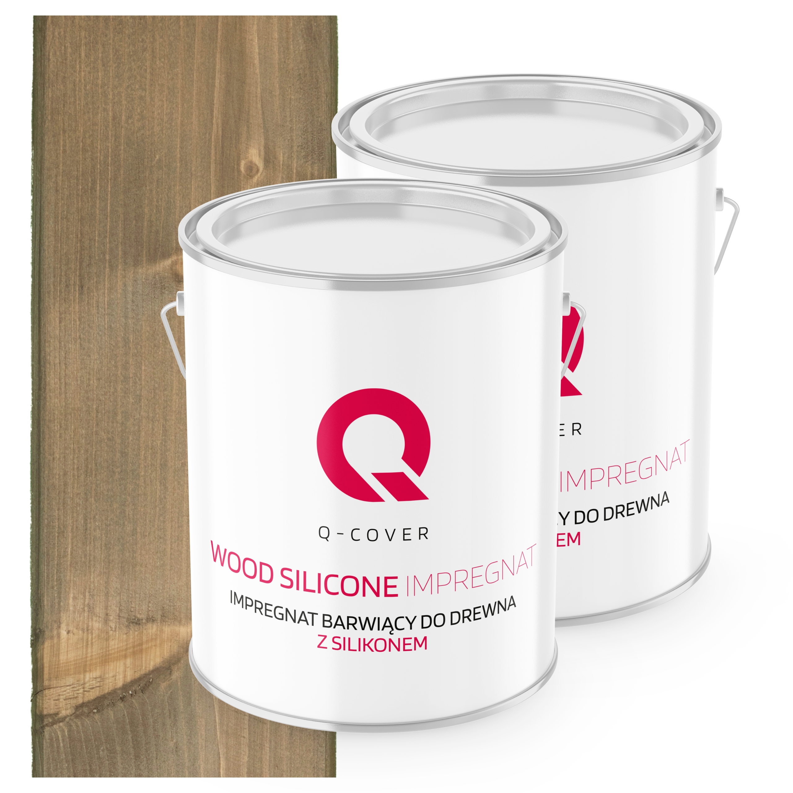 Impregnační Nátěr Na Dřevo S Ochranným Silikonem, Barva Šedá, Béžová, 2X 2,5 L Uv