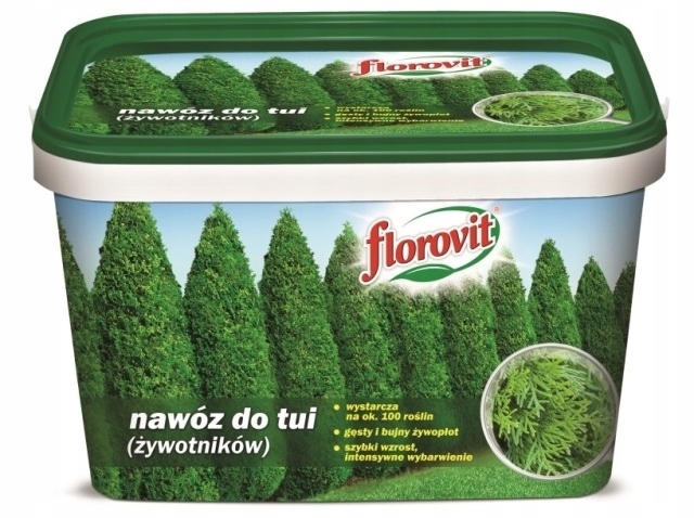 

Florovit Nawóz do tui żywotników 4Kg