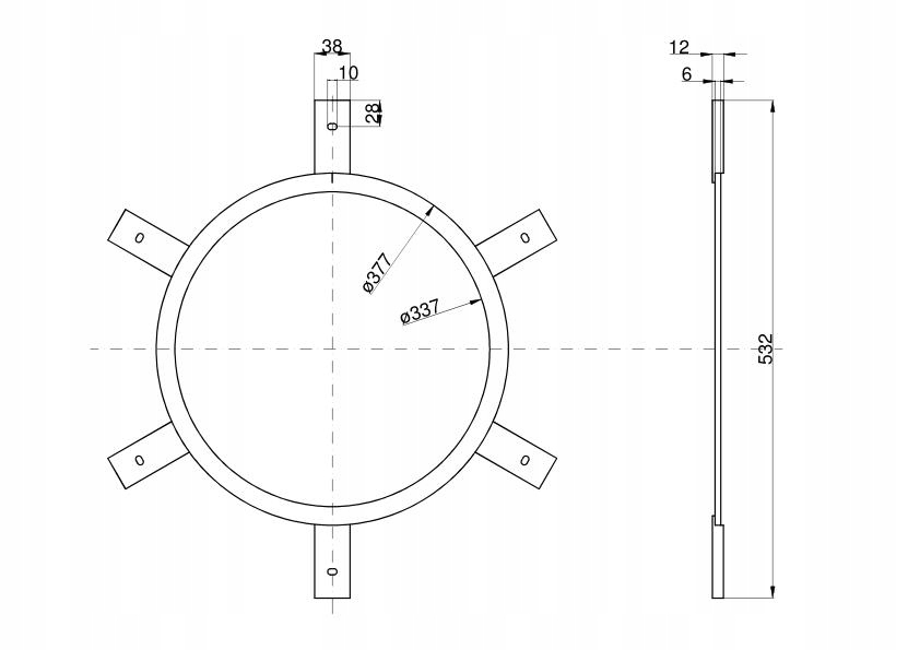 Gwiazda motowideł Claas Producent części inny