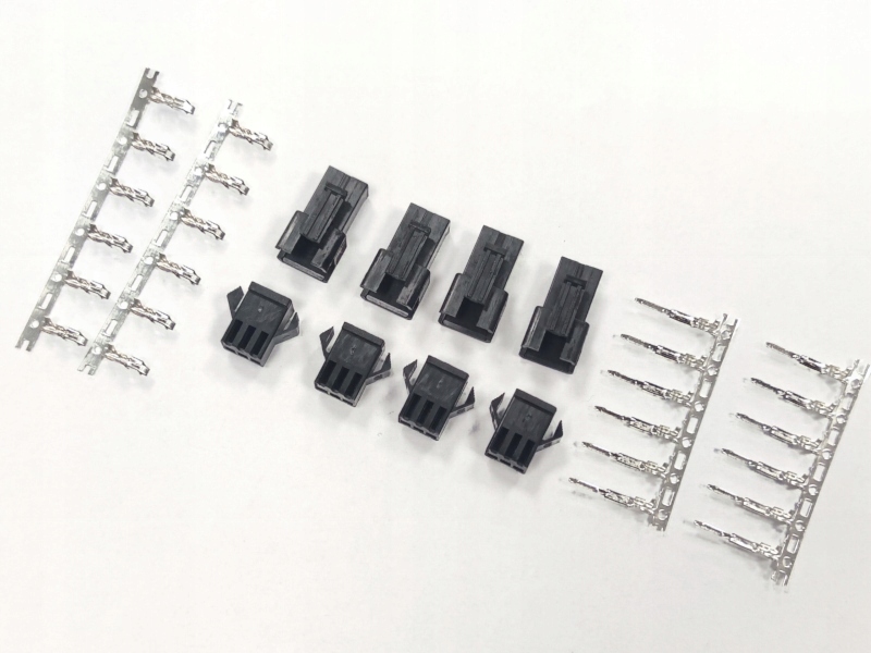 

złącze mini Npp 3pin 4xkomplet