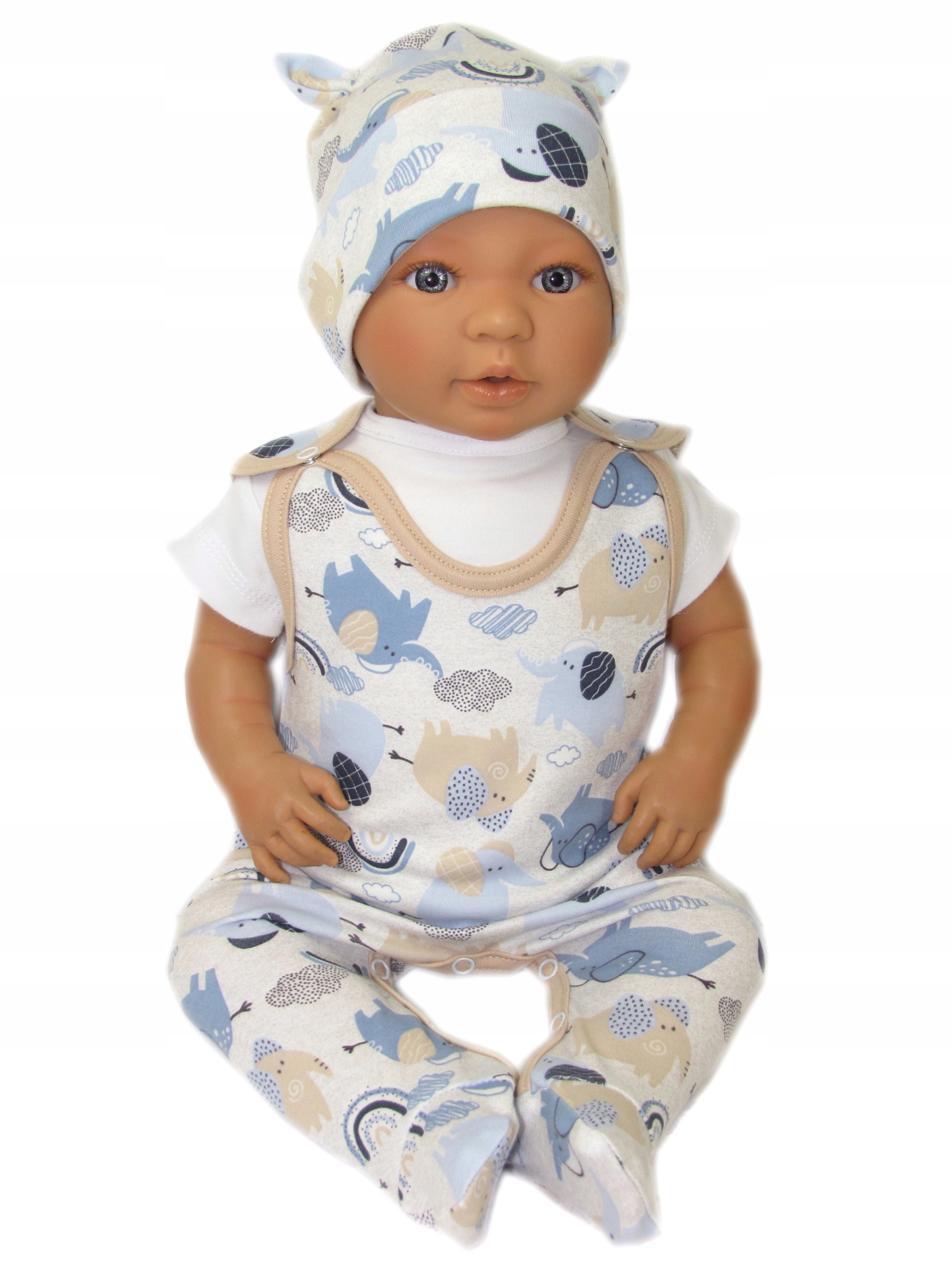 ŚPIOCHY NIEMOWLĘCE ŚPIOSZKI BAWEŁNIANE r.68 /76a/ Rozmiar 68