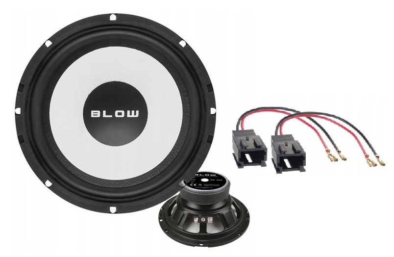 Blow WK650 basové reproduktory do auta 165 mm 16,5 cm Citroen C2 C3 C4 C5