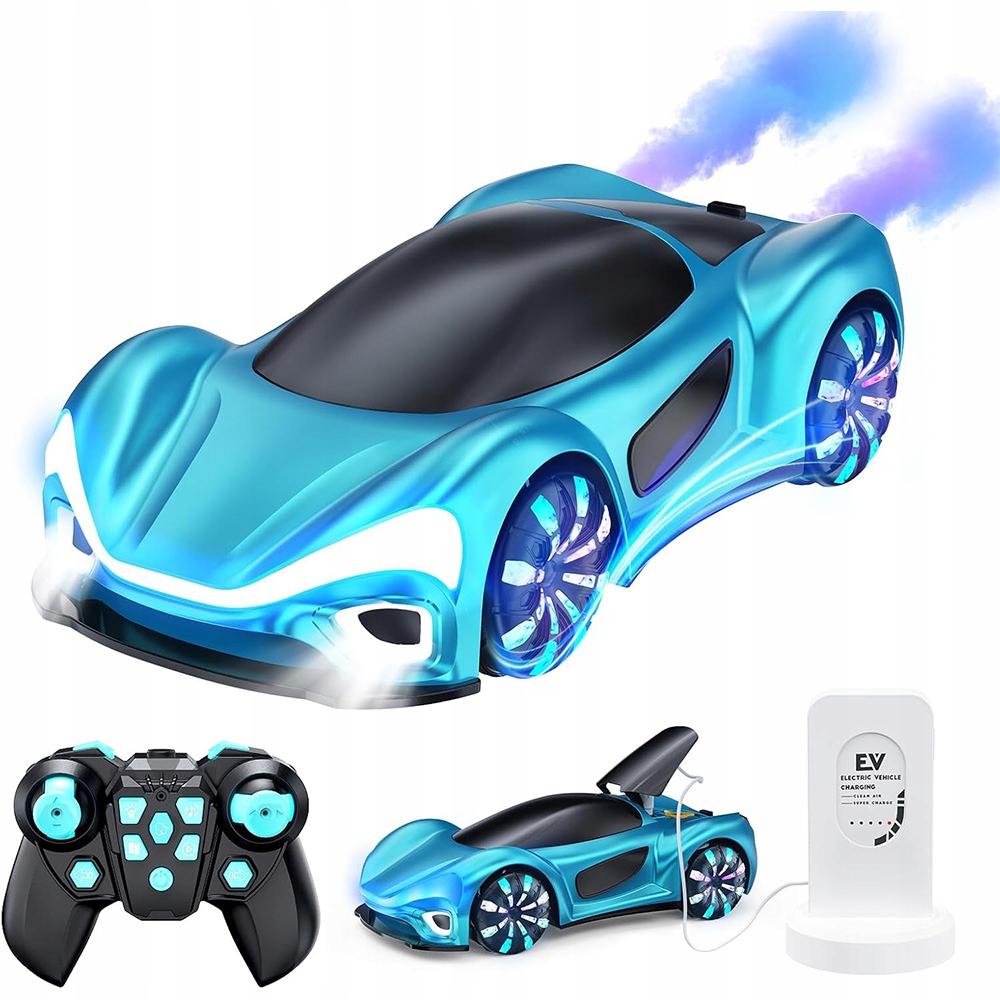 RC STUNT CAR KLASYCZNY MODEL AUTO RC DRIFT STUNTS GESTY NOWA ENERGIA