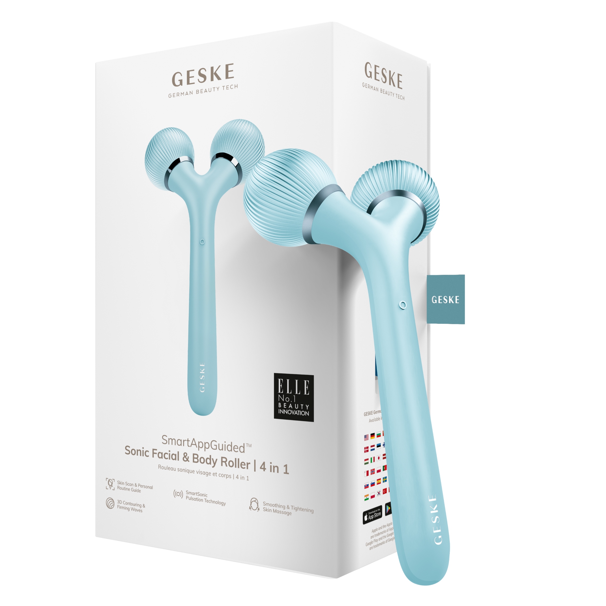 Geske Sonický Roller Sonic Facial & Body Roller 4 in 1 1 ks