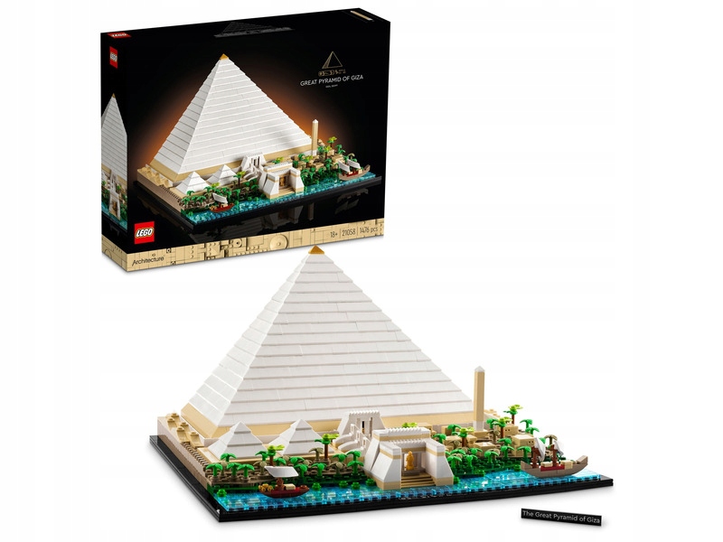 LEGO Architecture Piramida Cheopsa 21058