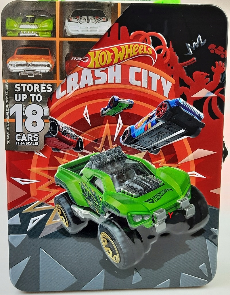 

Garaż Walizka Puszka na resoraki Hot Wheels 1:64