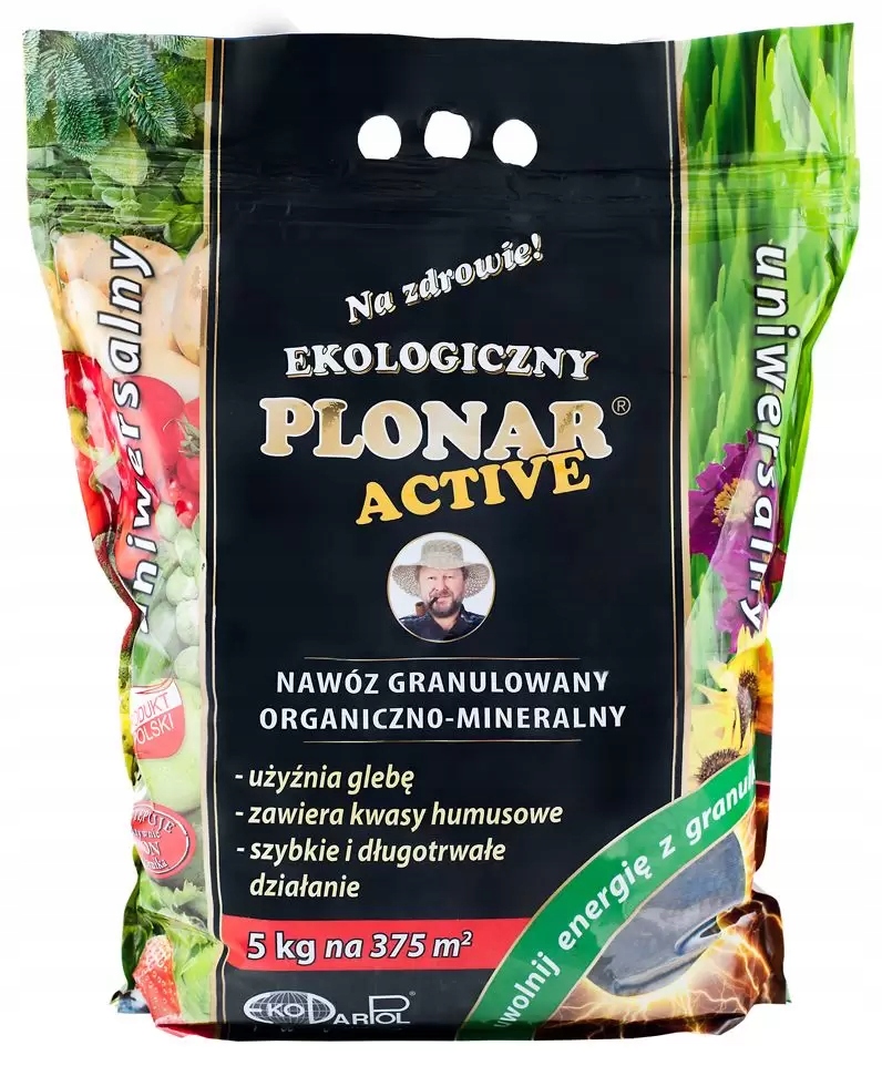 

Ekodarpol 5kg Plonar Active uniwersalny nawóz Bio