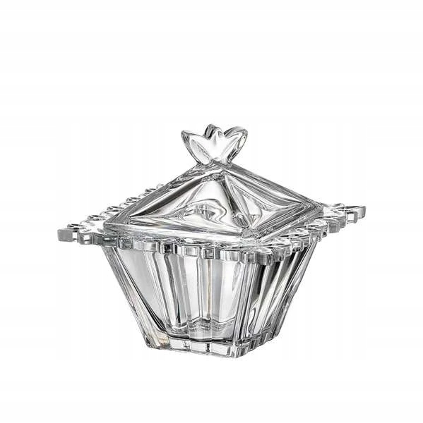 Crystal Bohemia dóza Pierced 130 mm