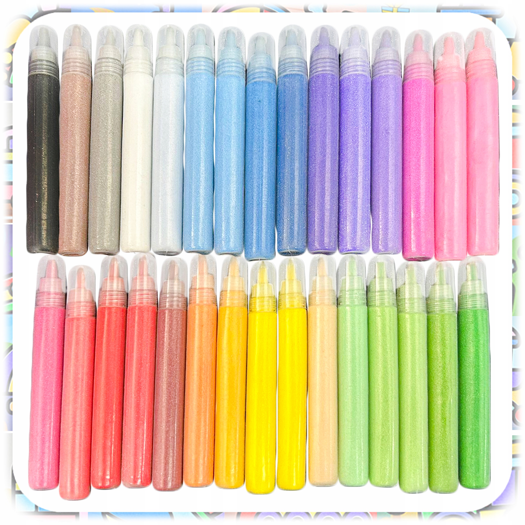 KŪRYBINGAS PILPINĖJIMO RINKINYS VAIKAMS 30 SPALVŲ 74 PAVEIKSLĖLIAI Gamintojo kodas 007653