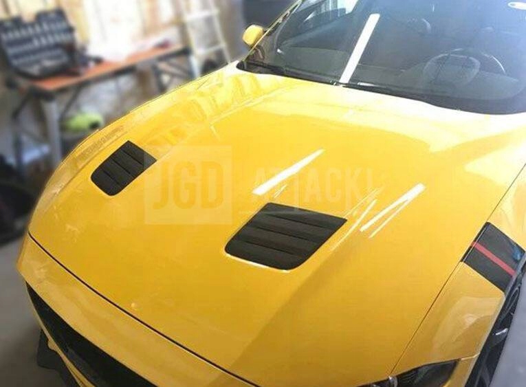 JGD-MU18-HVRH - Манекени для впуску капота ROUSH Style MUSTANG 2018-2021