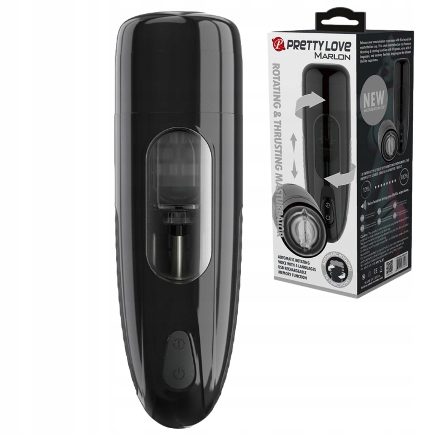 

Masturbator Pretty Love Marlon Wielofunkcyjny