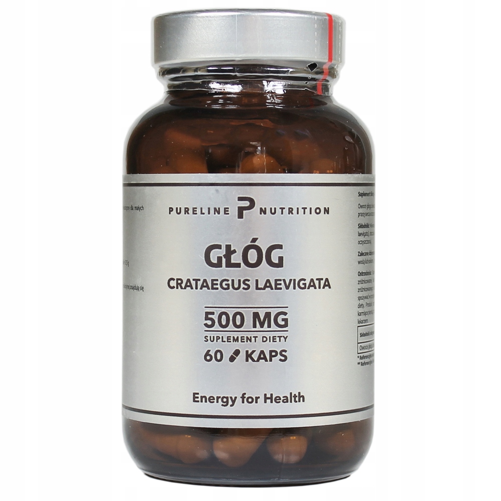 

Głóg ekstrakt 500 mg Wzmacnia Serce