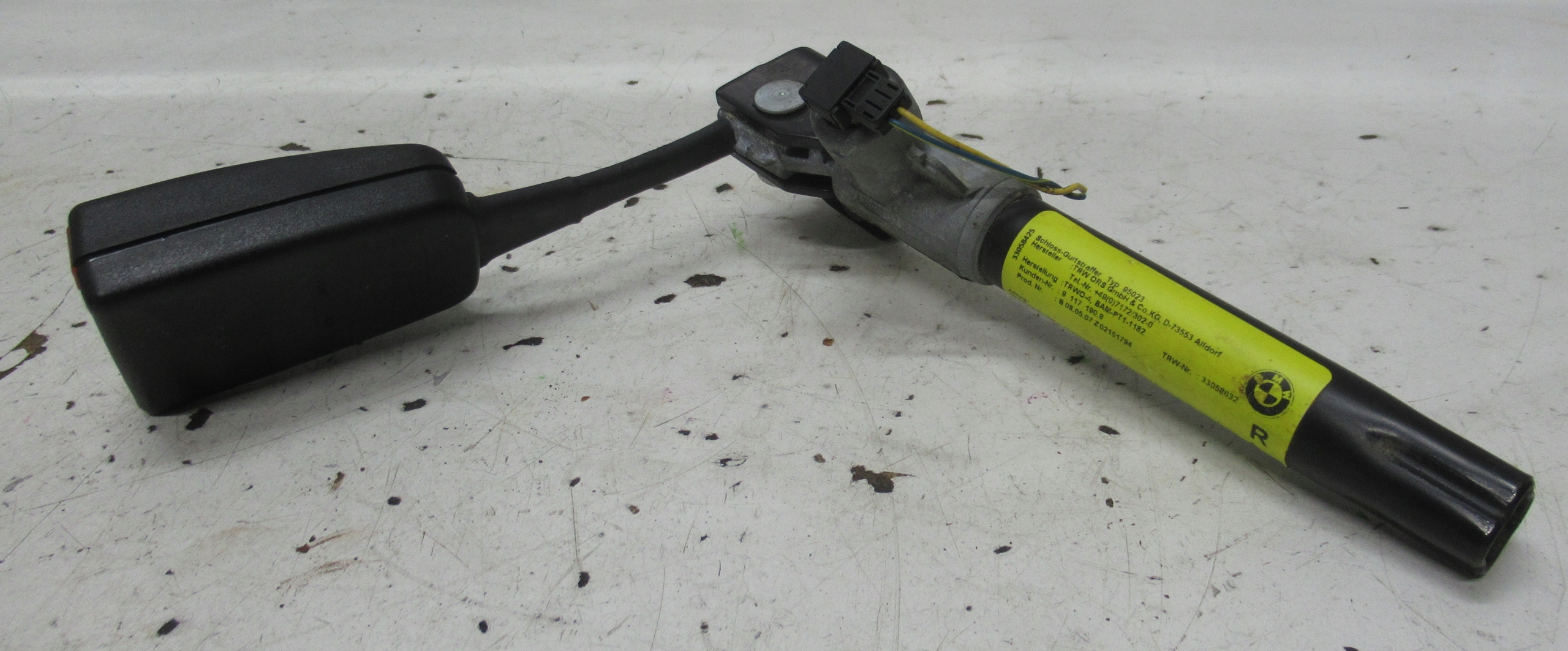 BMW E61 07R Spanner öv, szíj rechts heck 9117190