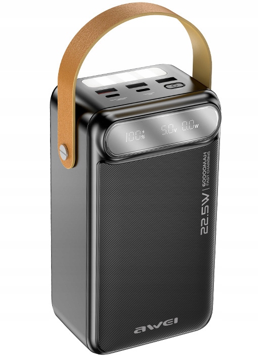 Awei P101K 60000mAh 22.5W Czarny