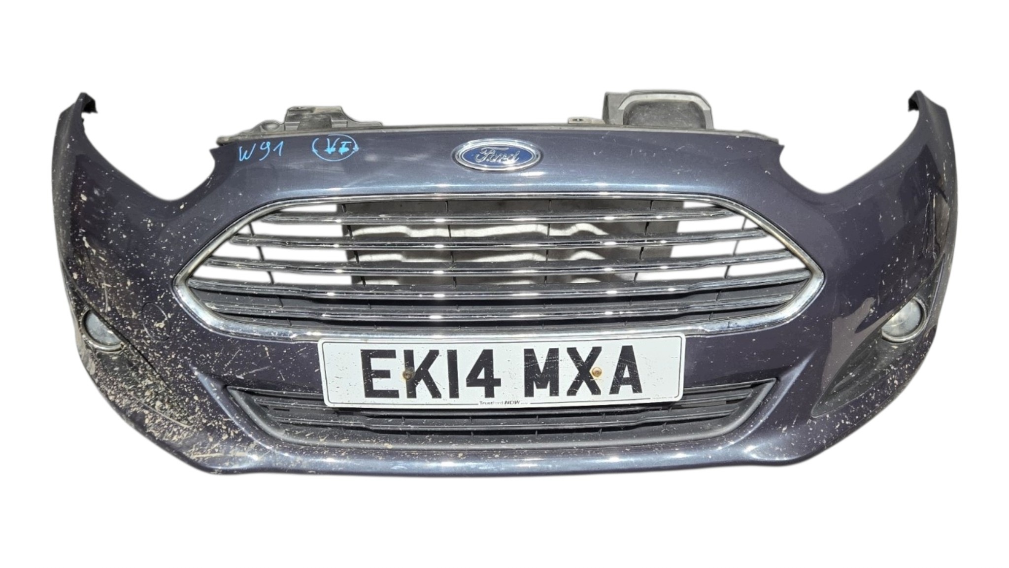 FORD FIESTA MK7 LIFT 2012-2017 bumper front midnight sky original