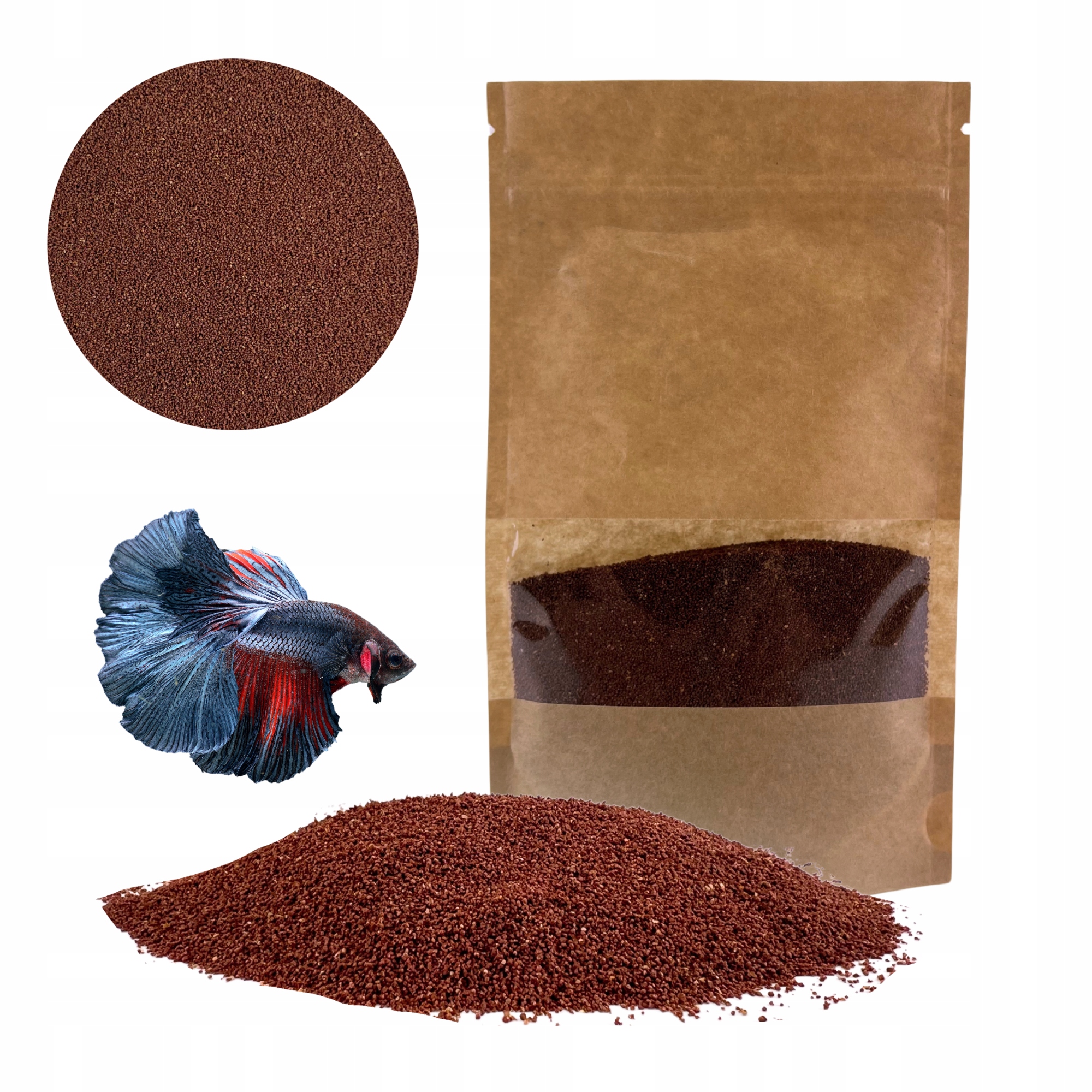 Krmivo Krill Pacific Premium Kraft Gran S Česnekem 1 kg