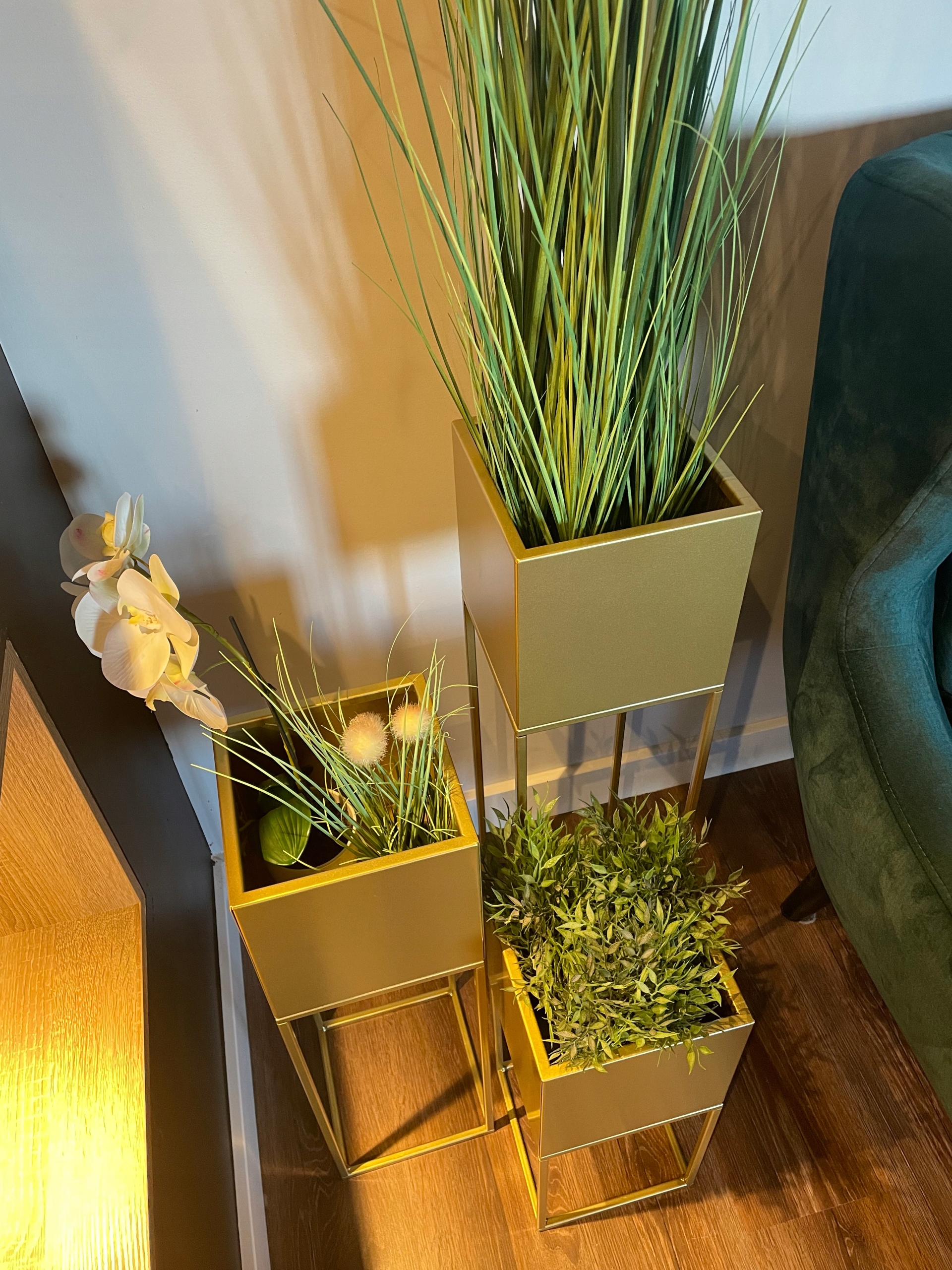 Osłonka Metal Doniczka Loft LORIENT GOLD L87cm YLD Rodzaj osłonka