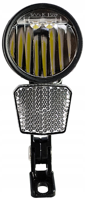 LAMPA ROWEROWA PRZEDNIA NA DYNAMO LED ON/OFF 90LUX Marka 2K