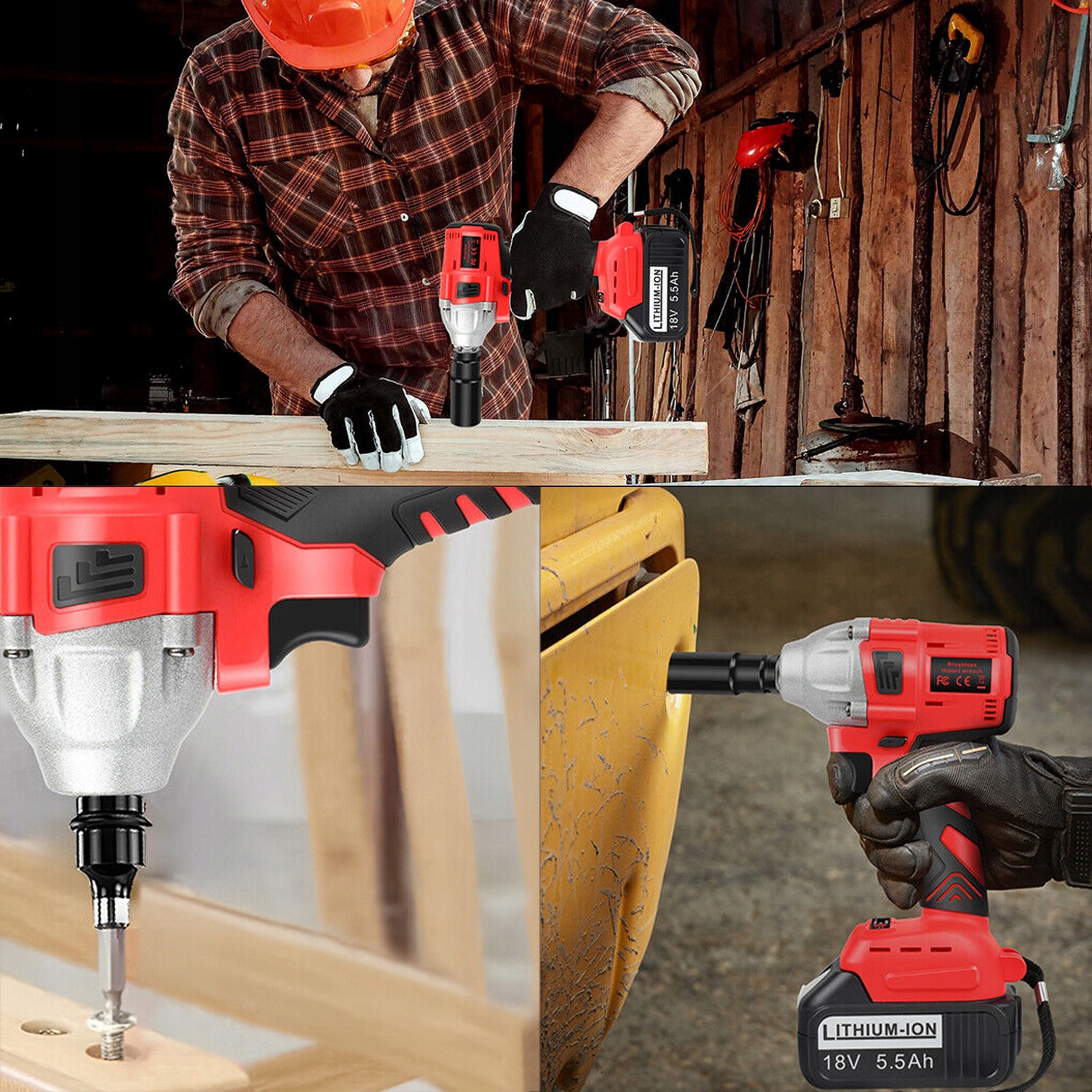 KLUCZ AKUMULATOROWY UDAROWY 5,5AH 650NM + WALIZKA Kod producenta KLUCZ UDAROWY BEZSZCZOTKOWY