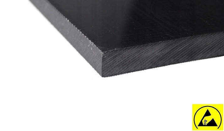 POM ESD Poliacetal rozpraszający 40x100x620mm
