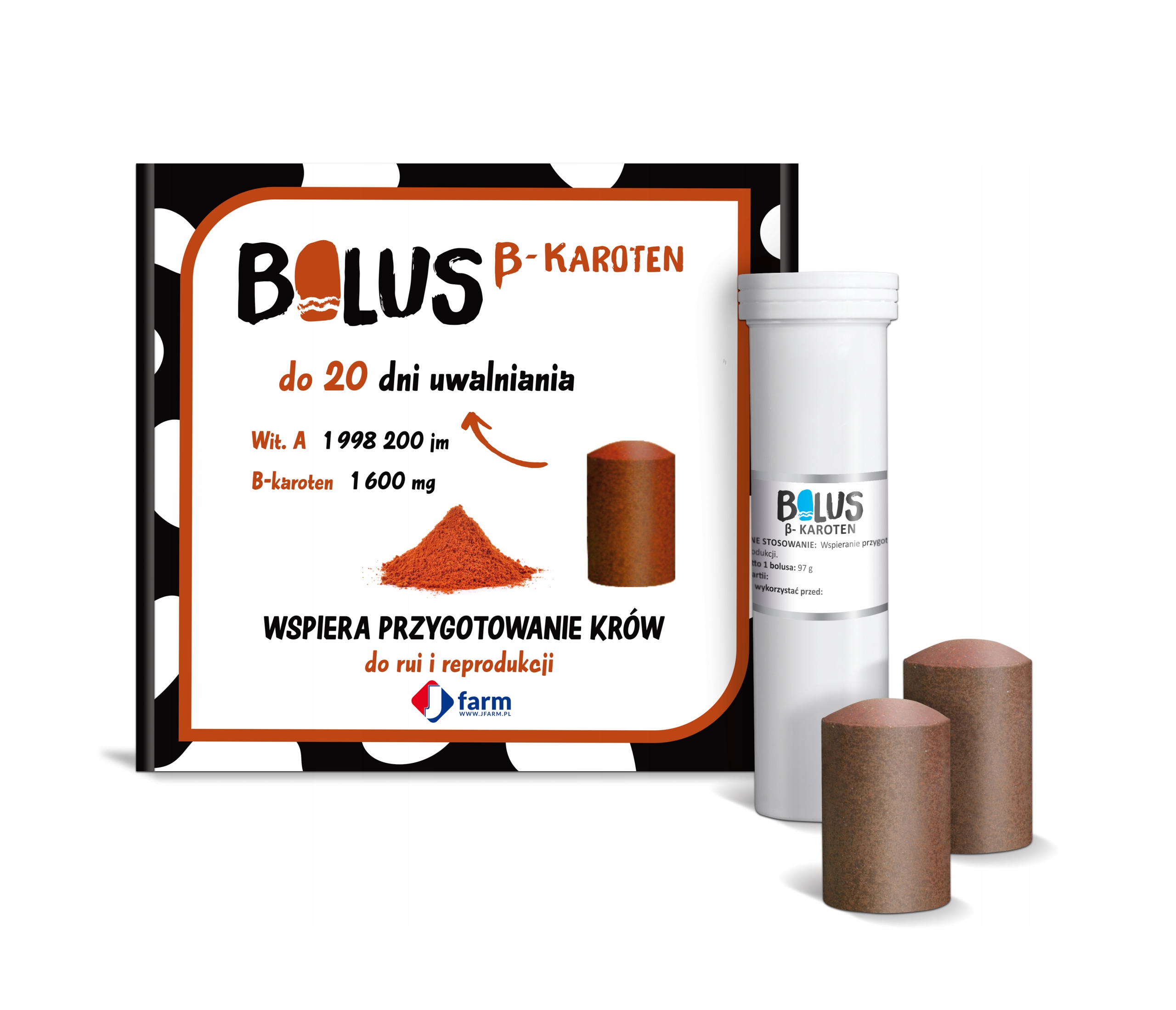 

Bolus Beta-Karoten 8 szt większa skuteczność kryć