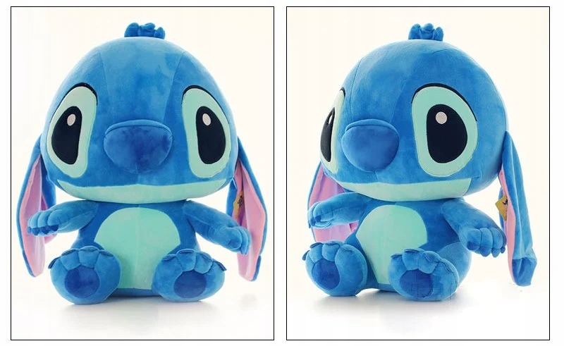 LILO I STICH DUŻA MASKOTKA PLUSZOWA PLUSZAK XXL PRZYTULANKA MIŚ NIEBIESKI Wiek dziecka 3 lata +