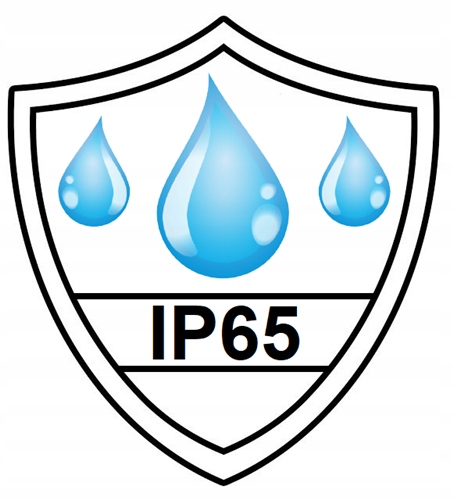 LAMPA ŚCIENNA SUFITOWA ZEWNĘTRZNA ŁAZIENKOWA PLAFON LED 18W IP65 Kolor czarny