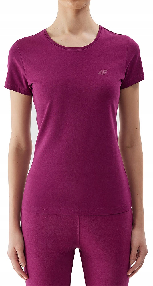 KOSZULKA DAMSKA 4F T-SHIRT BLUZKA BAWEŁNIANA r.XL Model TTSHF1161