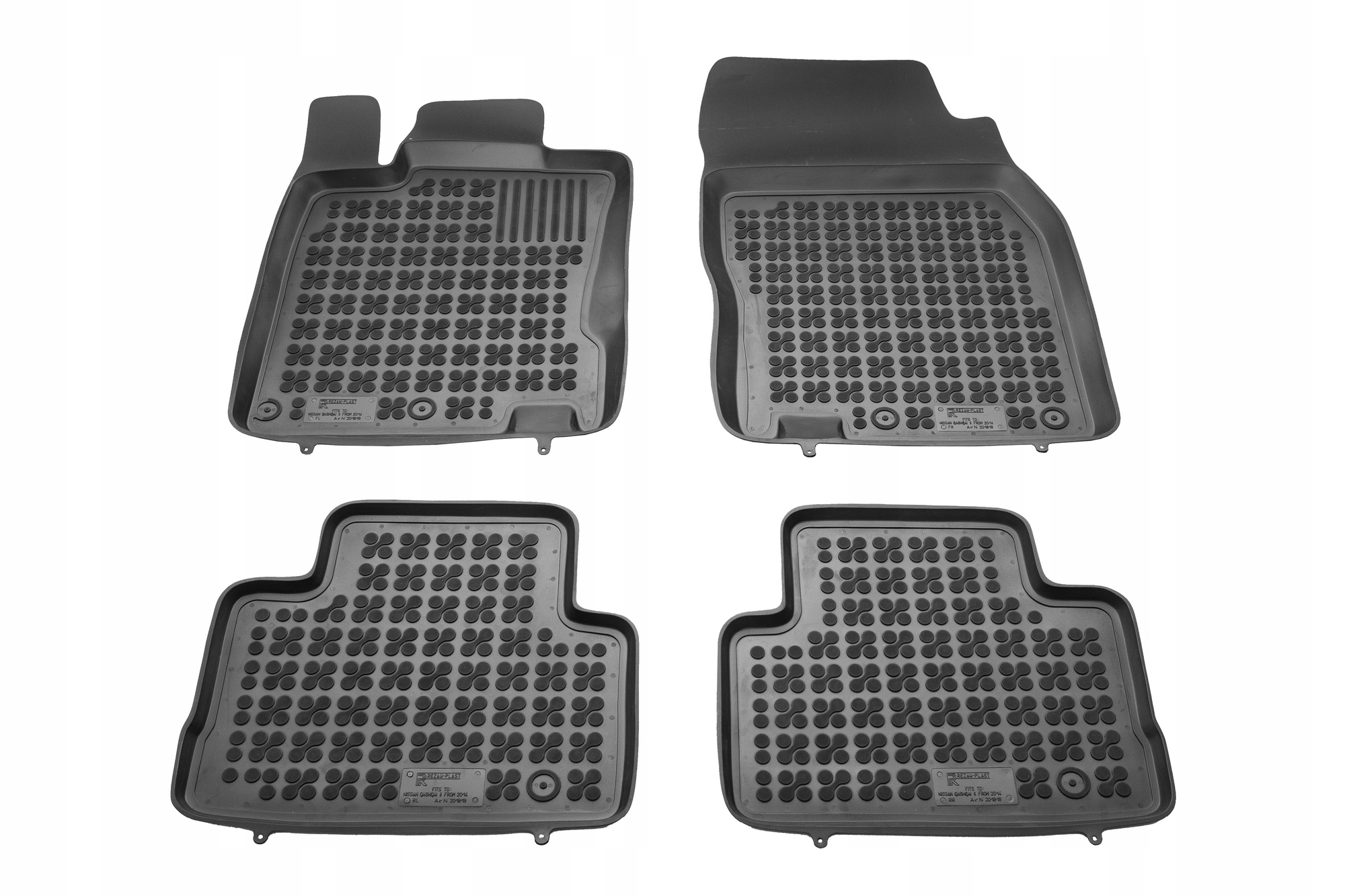 

Dywaniki gumowe Nissan Qashqai II 2014-2021 Rezaw