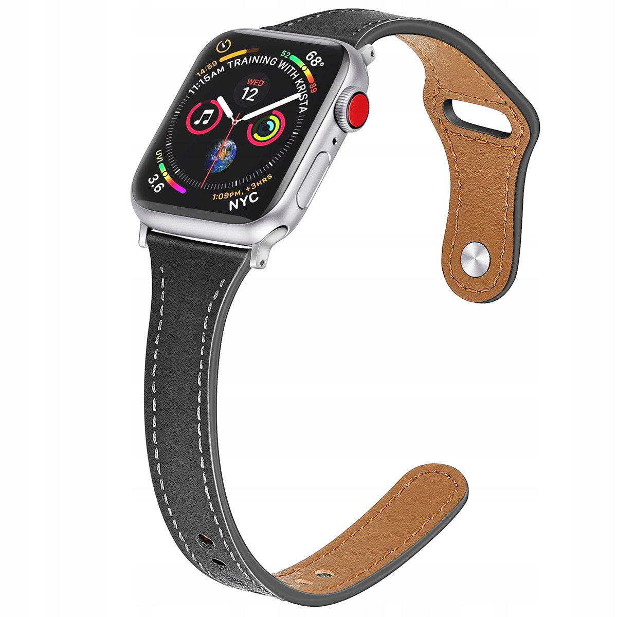 

Pasek Skórzany do Apple Watch 1 2 3 4 5 6 7 Se