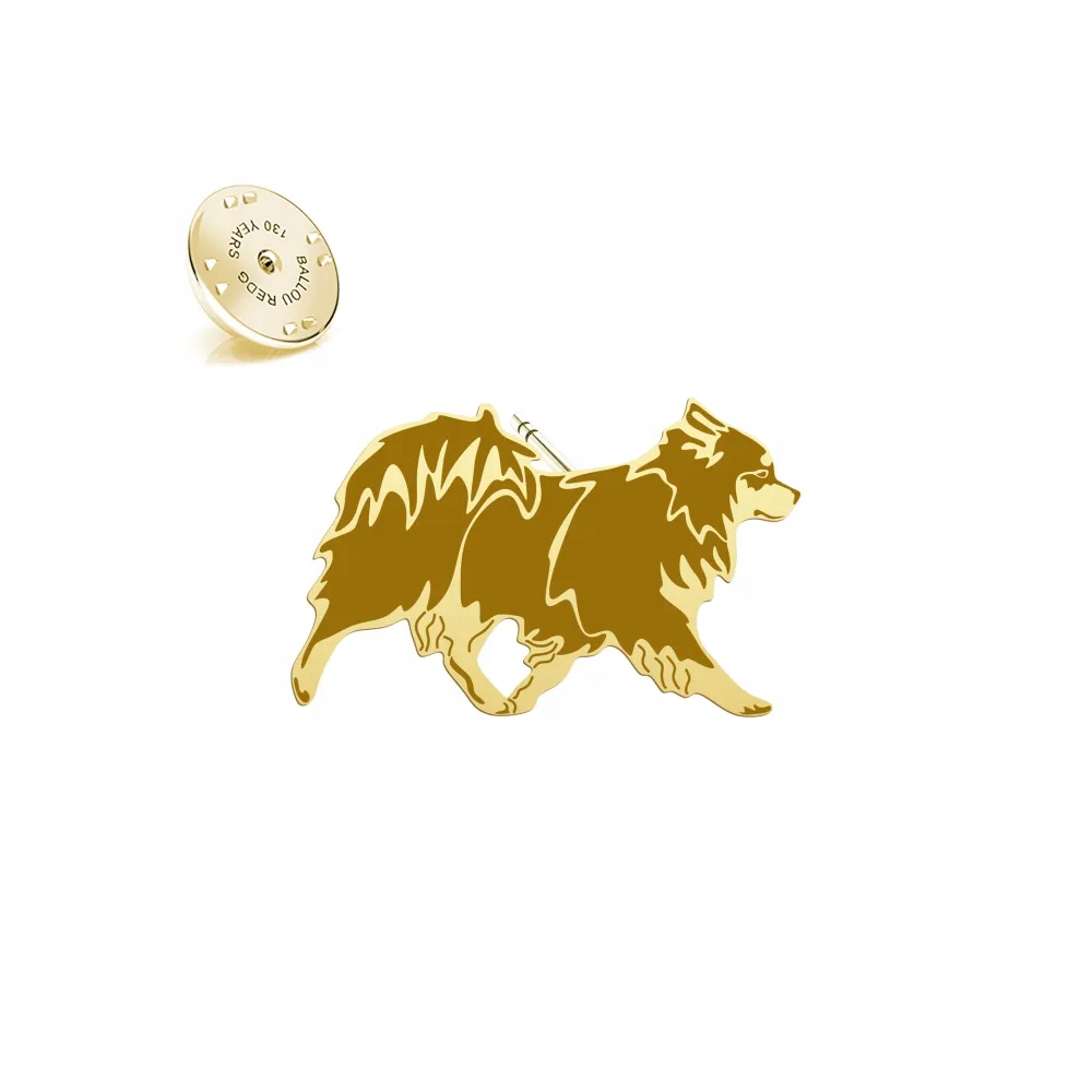 Pin Odznak 925 s psem Suomenlapinkoira Šperky Dedikace Bonus