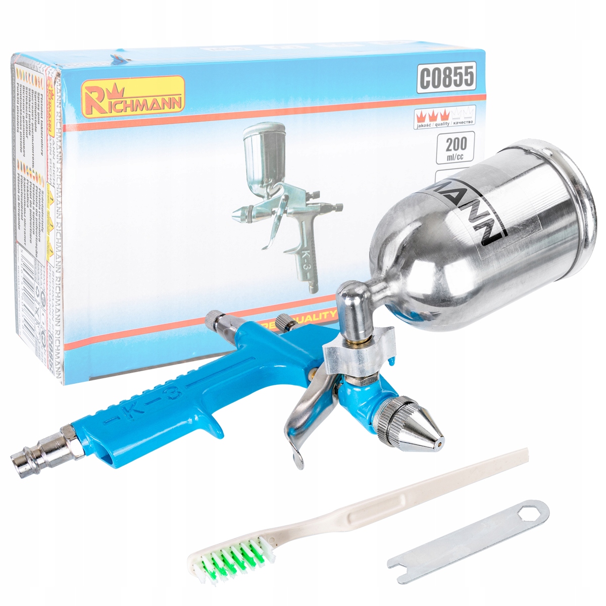 

Pistolet Lakierniczy K-3 Do Zaprawek 0,5mm 200ml