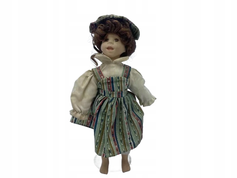 LALKA PORCELANOWA NA STOJAKU