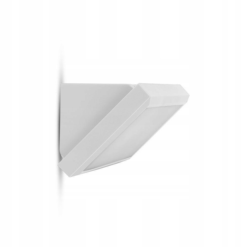 Oprawa Ścienna V-tac 12W Led Ukośna Biała IP65 VT-5142 4000K 1250lm