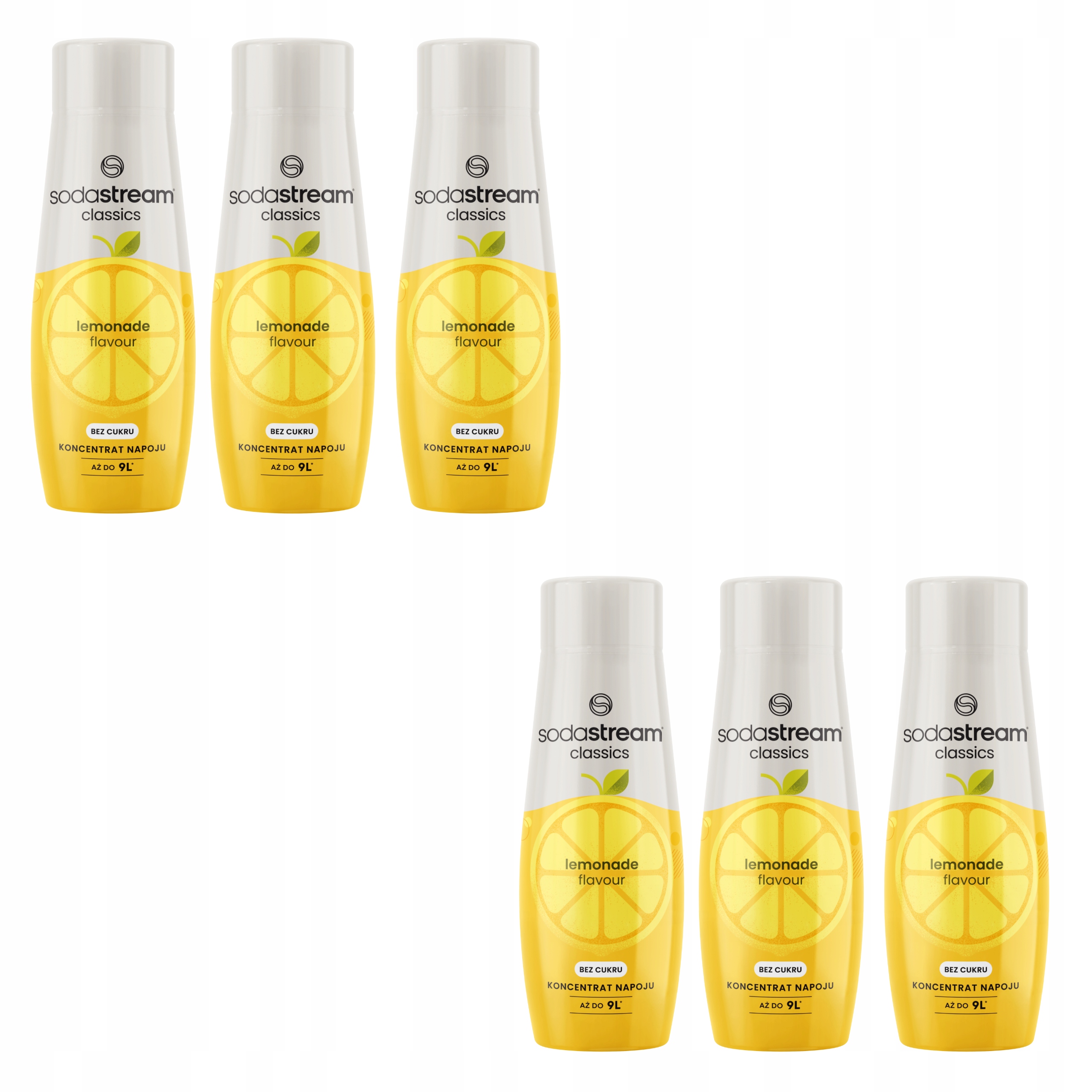 Levně 6 x SodaStream Limonáda Zero bez cukru koncentrát do saturátoru 440 ml