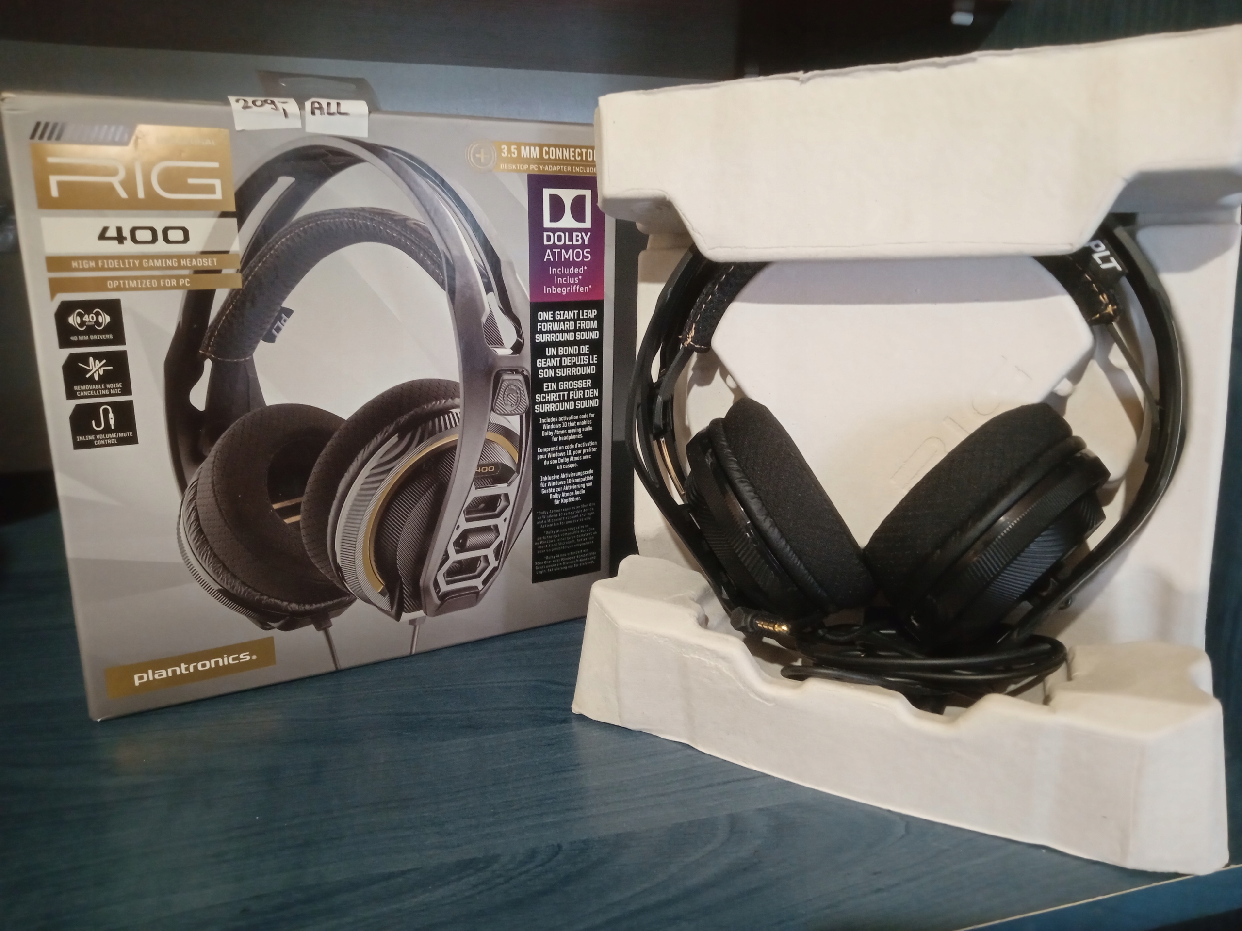 Słuchawki Plantronics RIG 400HS