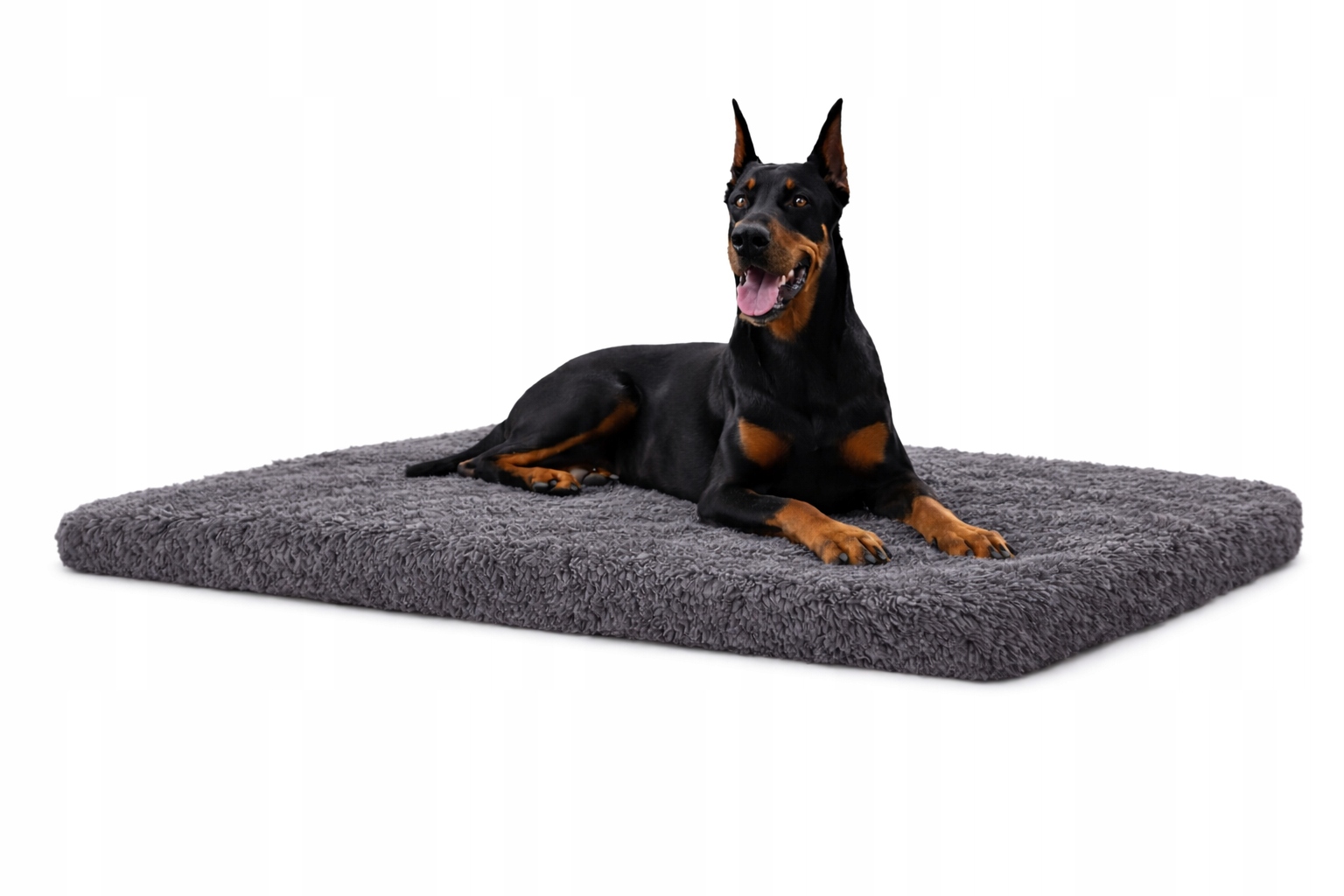 Legowisko Materac Dla Psa 120x80x7cm. Duże Shaggy Łóżko Posłanie Mata XXL