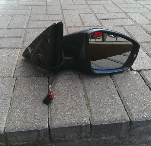 Skoda OCTAVIA 3 (2013-) 6 PIN / KABLI _ oryginał EUROPA PRAWE LUSTERKO