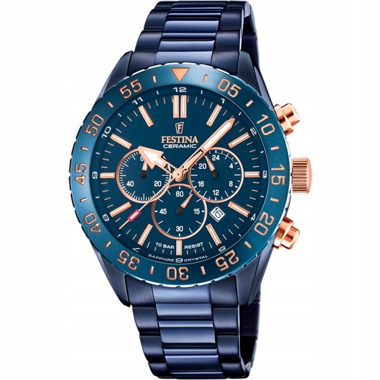 Hodinky Festina F20576/1 Ceramic s náramkem