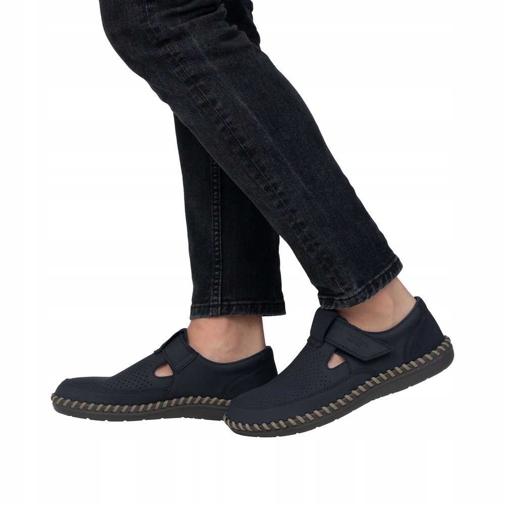 Pánské tmavě modré letní boty Rieker vel 41