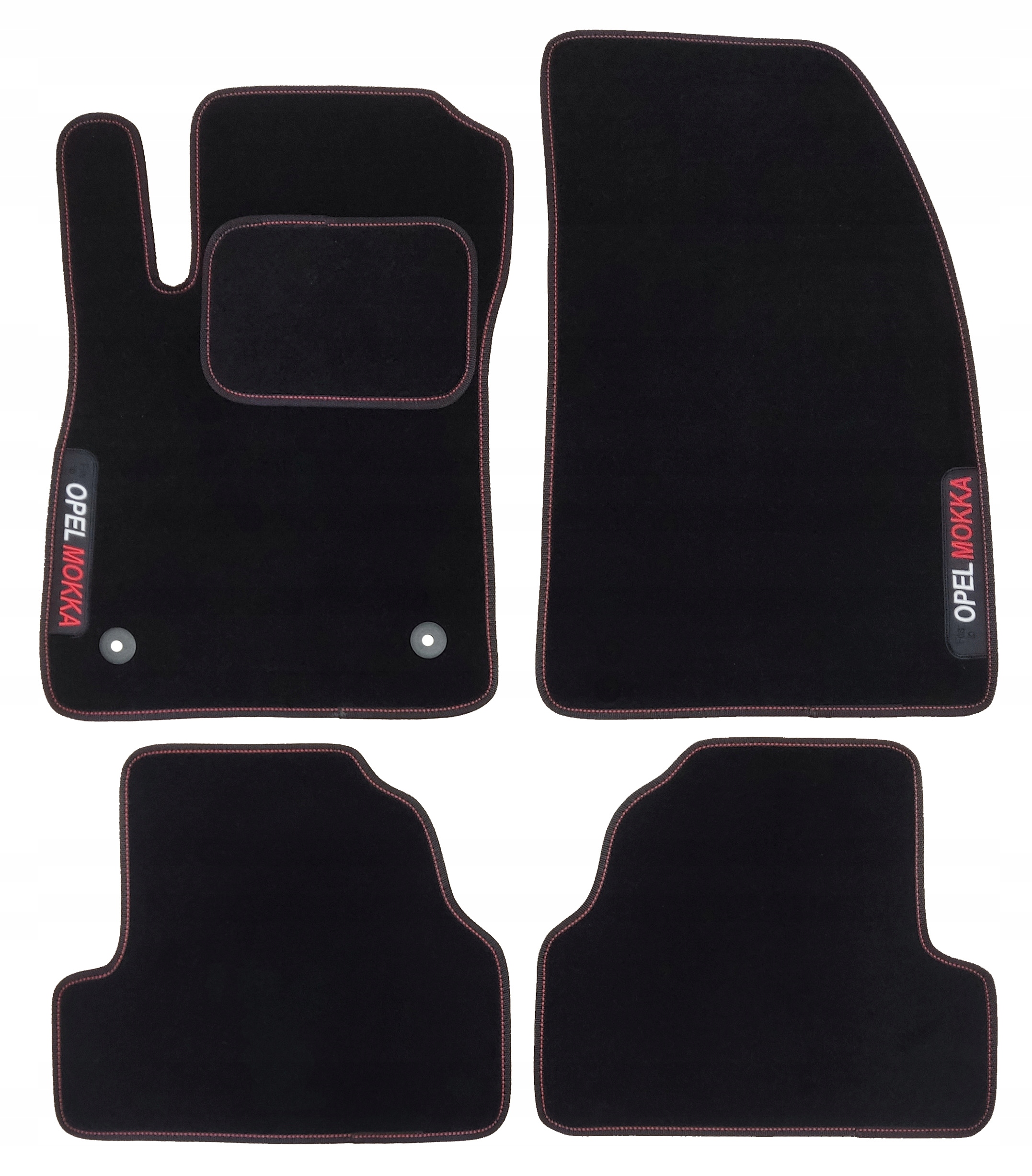 Opel Mokka (X) 12-19 автомобильные коврики +вышивка