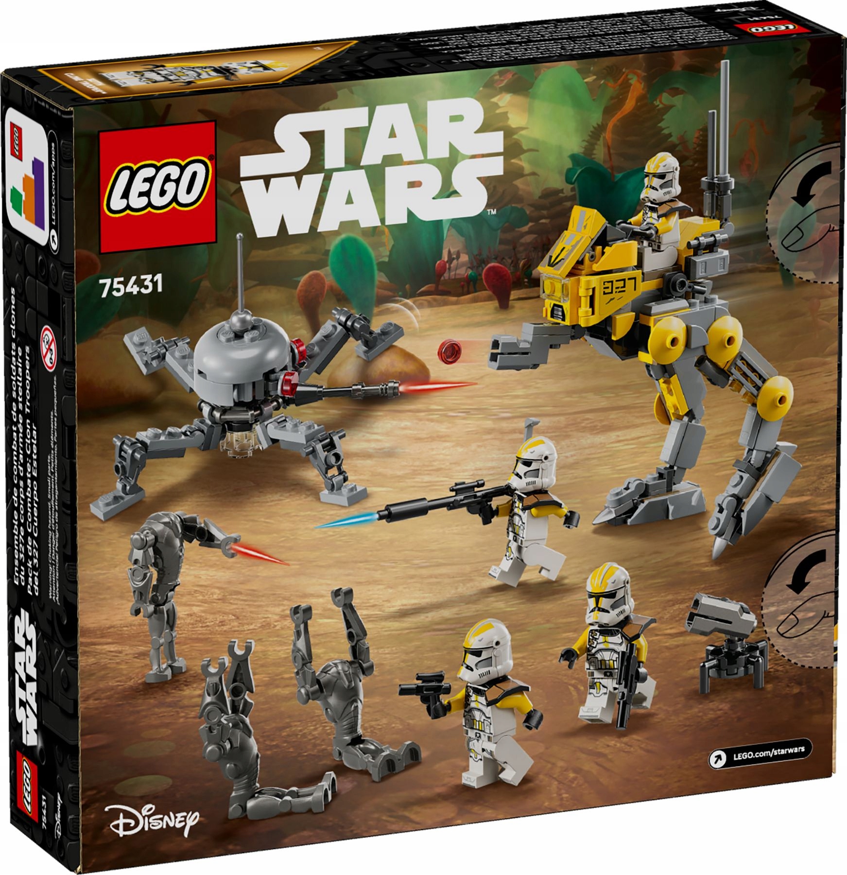 Lego Star Wars 75431 Bojová sada Vojáci Klony