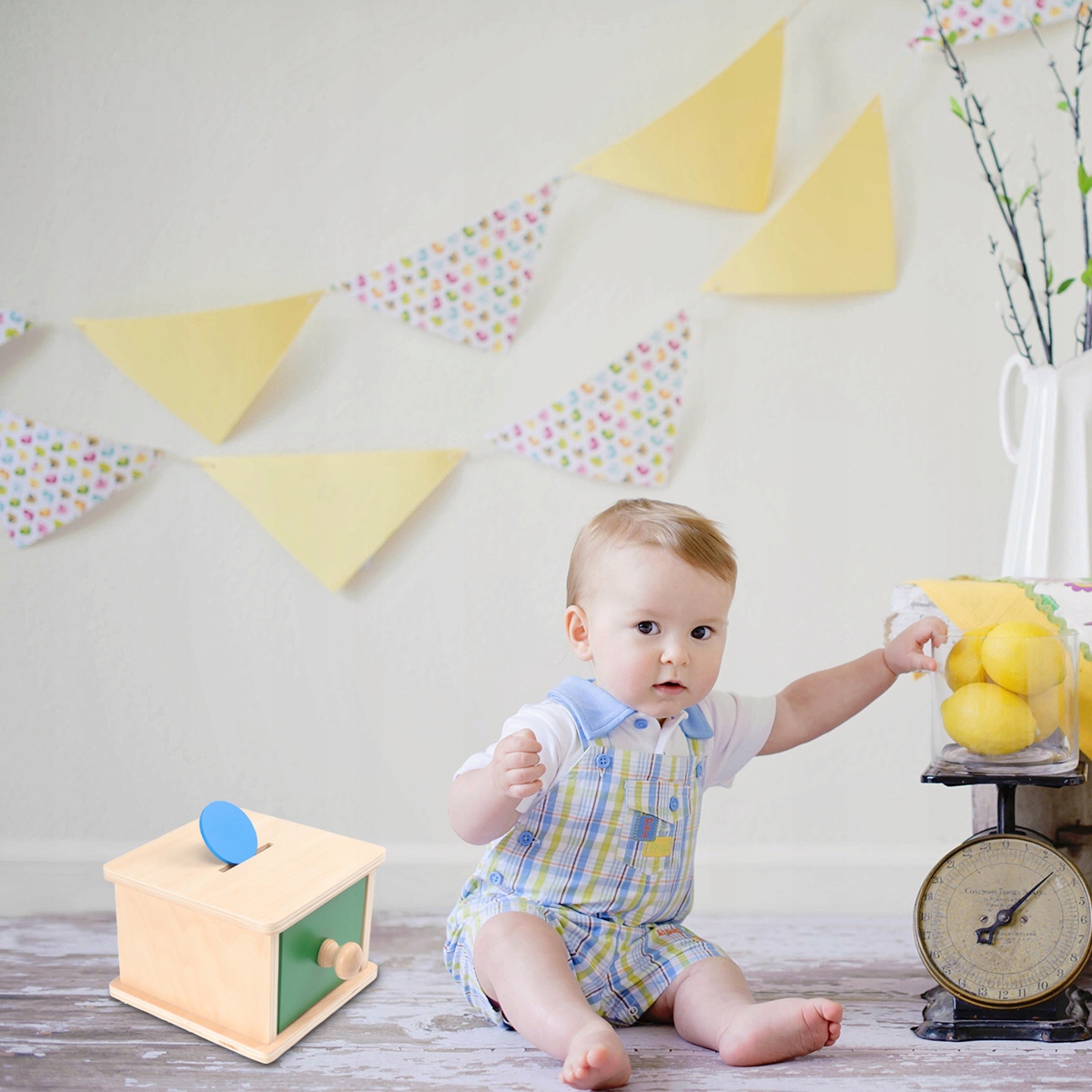 Montessori trwałości obiektu pudełko Materiał drewno
