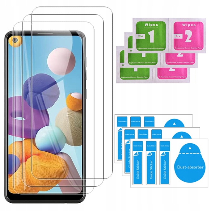

3x Szkło Hartowane 9H do Samsung Galaxy A21S