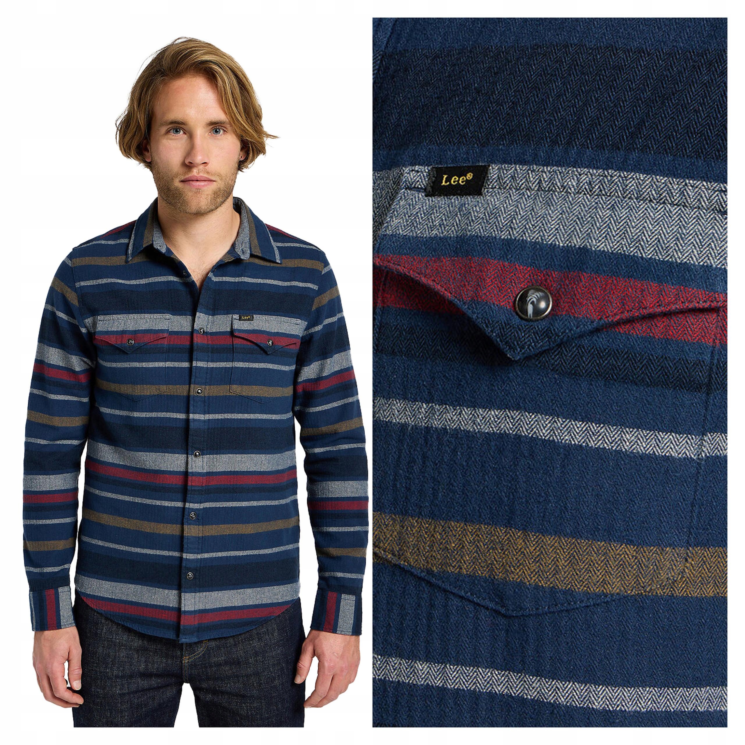 Lee Western Shirt XXL Pánská košile